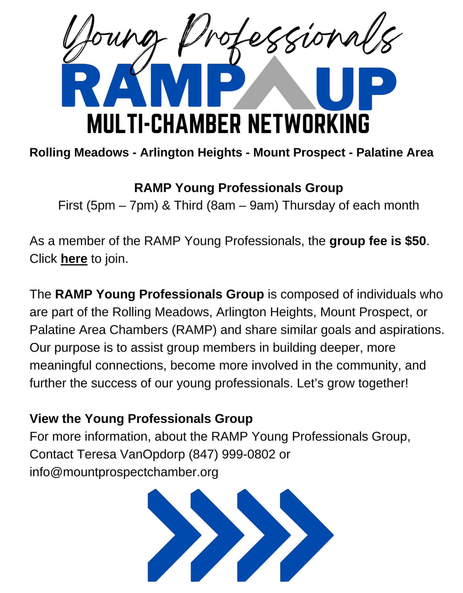 young professionals ramp up