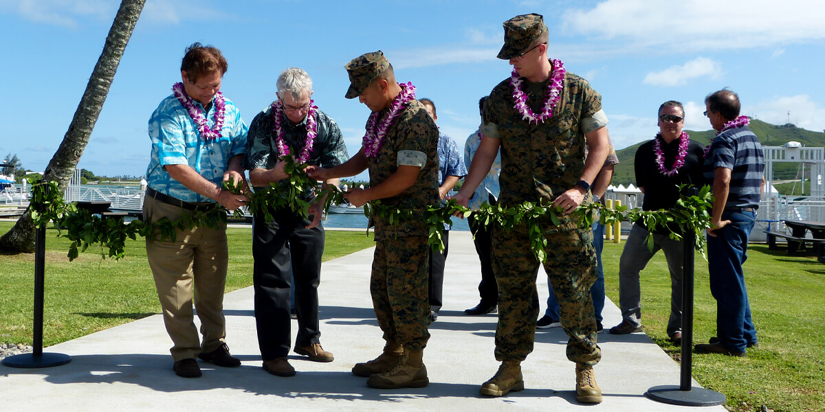 Marina Breezeway at Marine Corps Base Hawaii