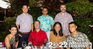 (L to R) Top Row: Aaron Yamasaki, Subbu Venkataraman, and George Denise. Bottom Row: Michelle Hirano, Ben Steele, Summer Vaimaona, and Travis Wong.