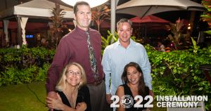 (L to R): Top Row: Jim Beaton and William Wong. Bottom Row: Sarah Beaton and Lindsey Wong.