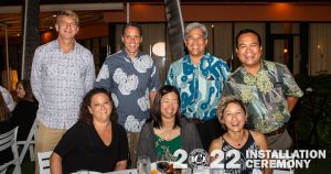 (L to R) Top Row: Dale Rowley, Kia Kamauu, Ray Hose, and Roland Calimlim. Bottom Row: Samantha Haas, Kimberly Hose, and Suzette Calimlim.