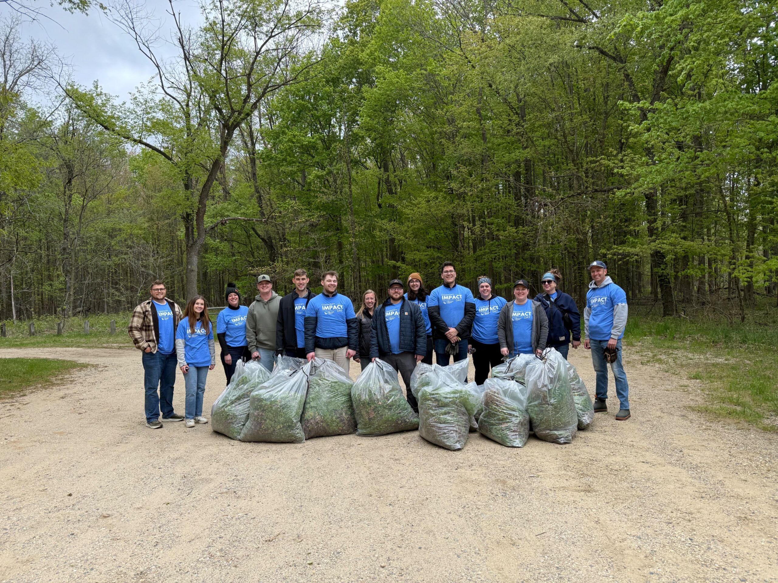 Community Impact Day volunteers