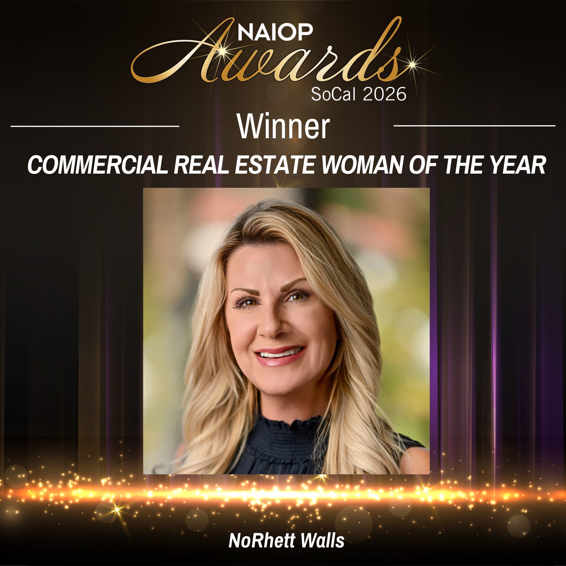 CRE Woman of the Year - NoRhett Walls