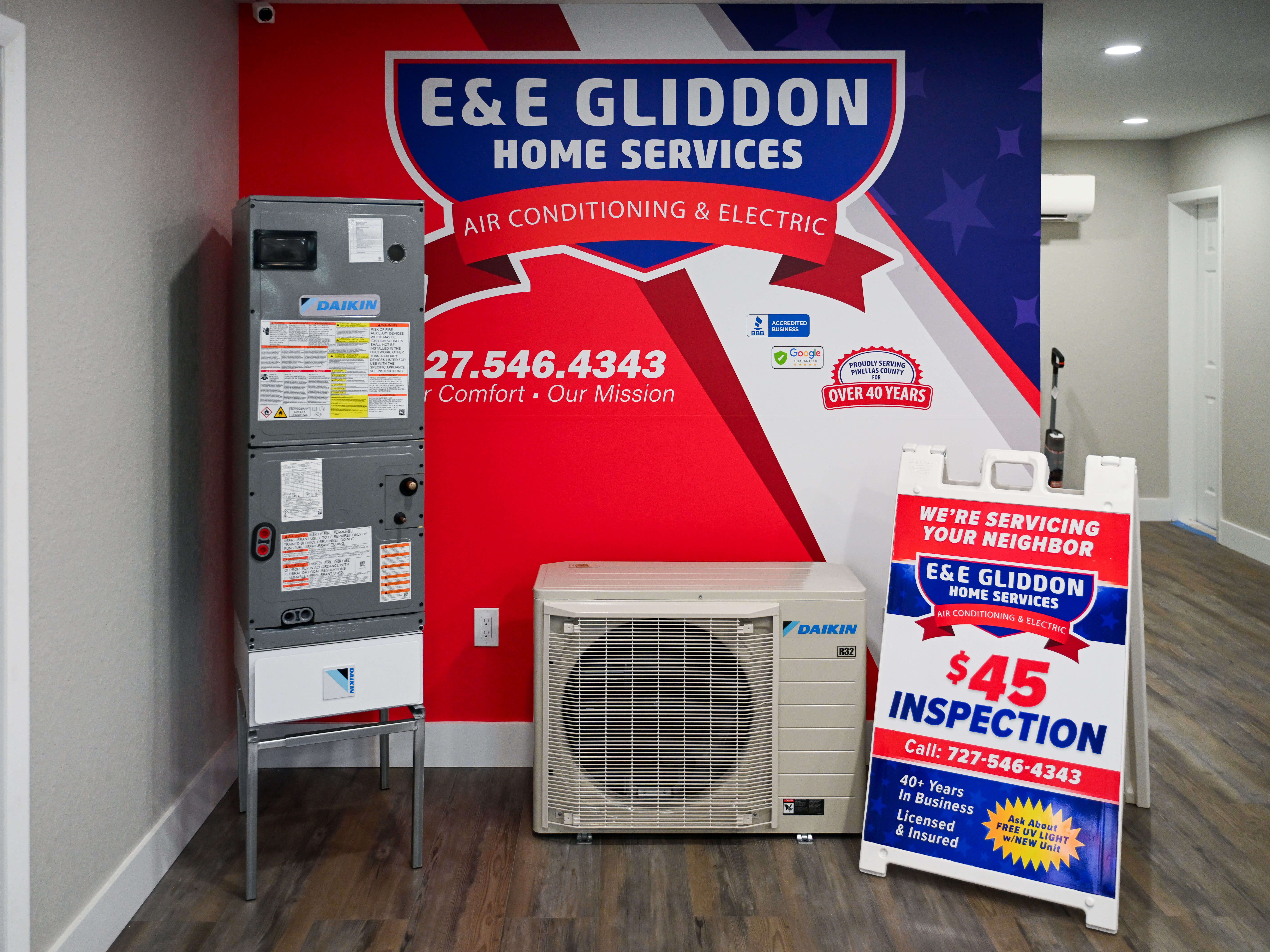 E&E Gliddon Home Services Ribbon Cutting Celebration