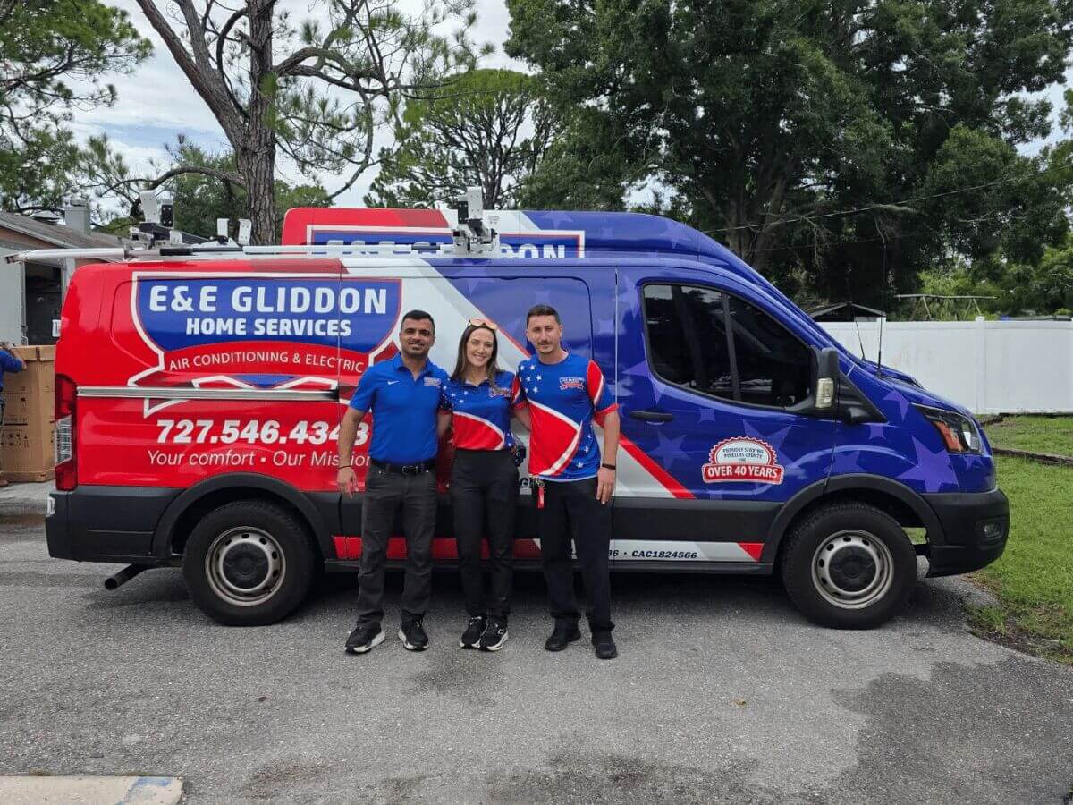 E&E Gliddon Donates A/C System to EverForward Boys Group Home