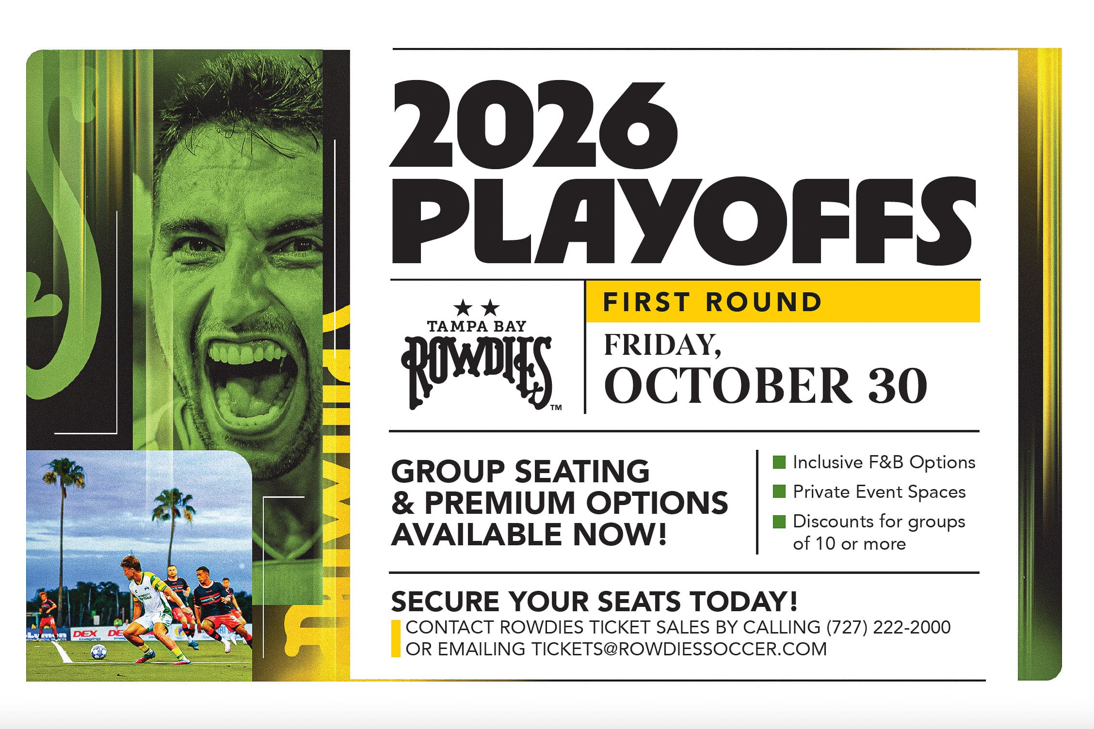 Tampa Bay Rowdies 2026 Playoffs