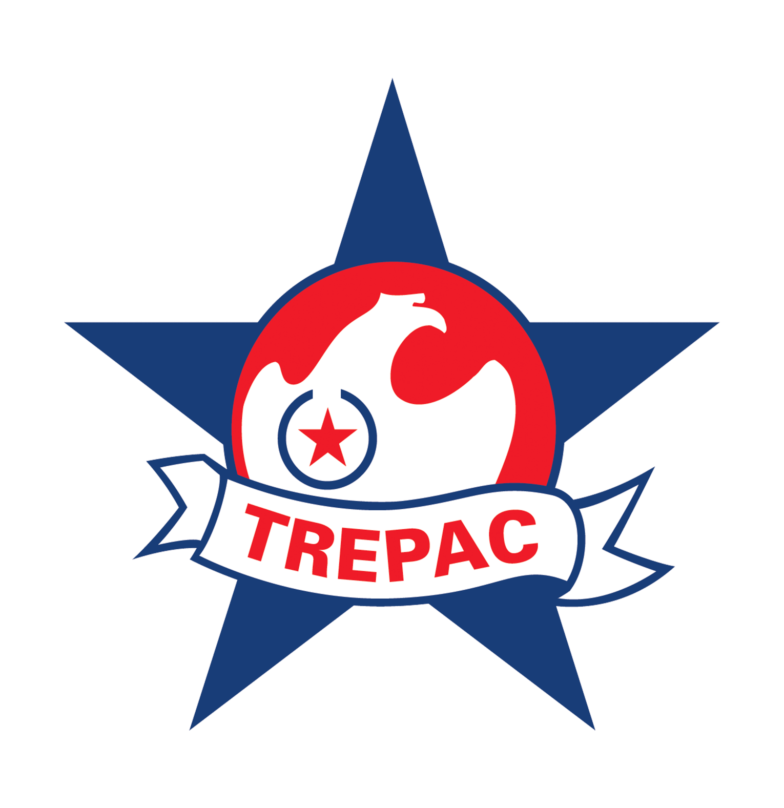 TREPAC Logo White Outline