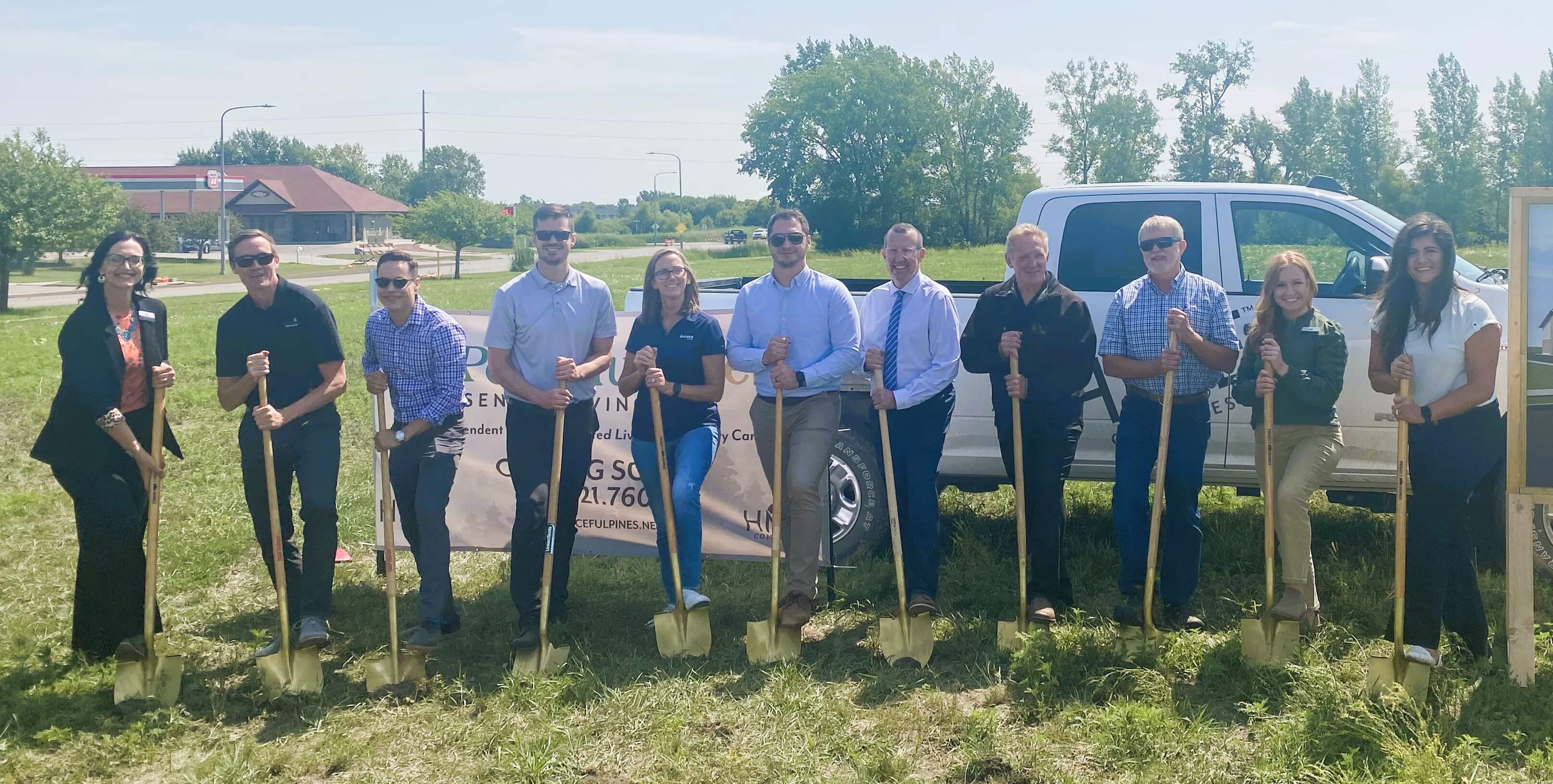 Ground Breaking Peaceful Pines