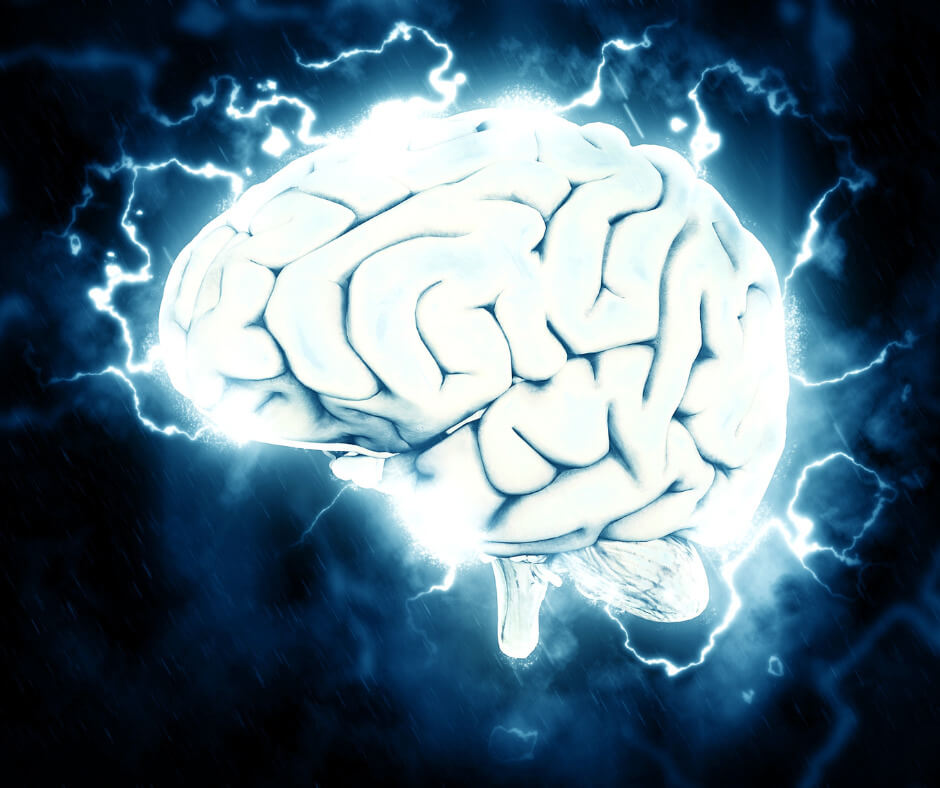 "Stressed" brain image