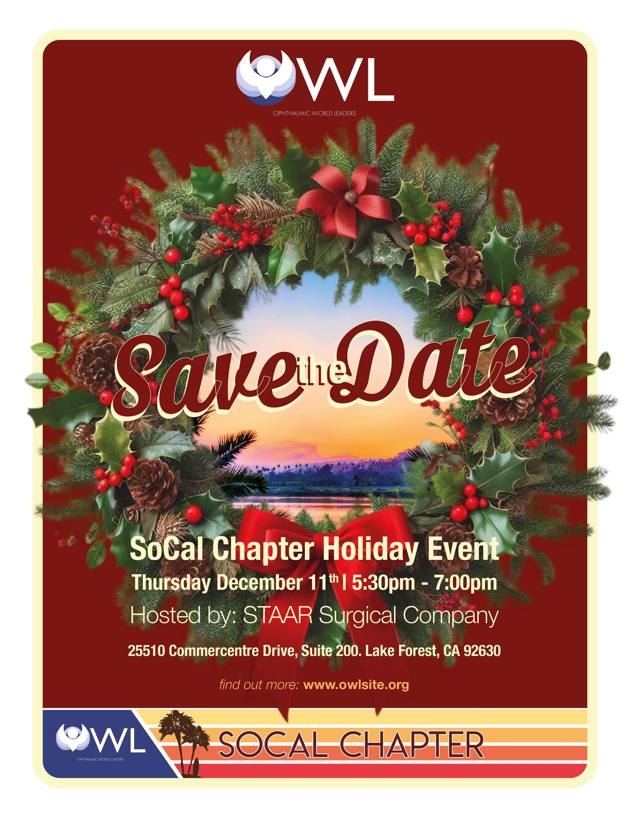 SoCal Chapter Holiday Event 2025