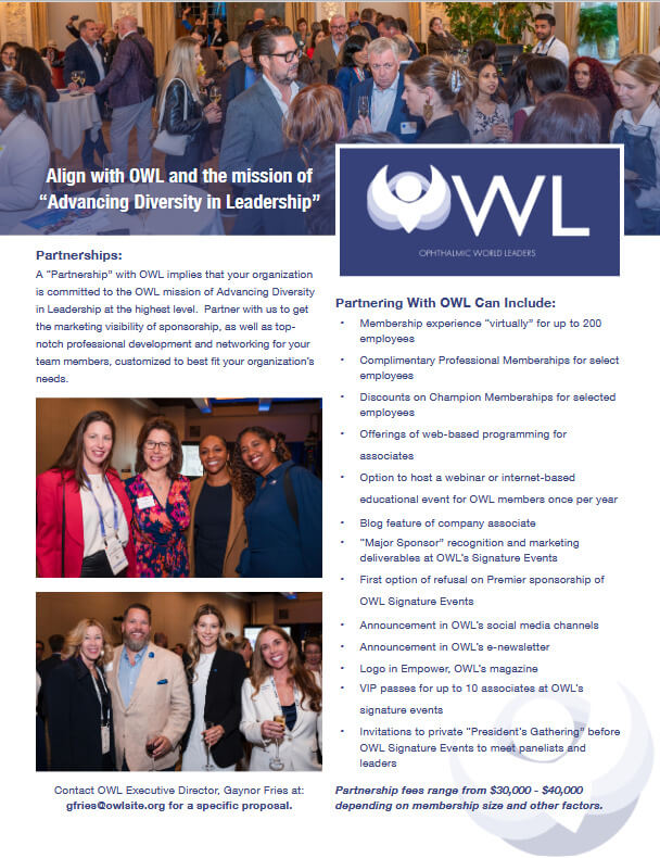 OWL Sponsorship Opportunities; click to download