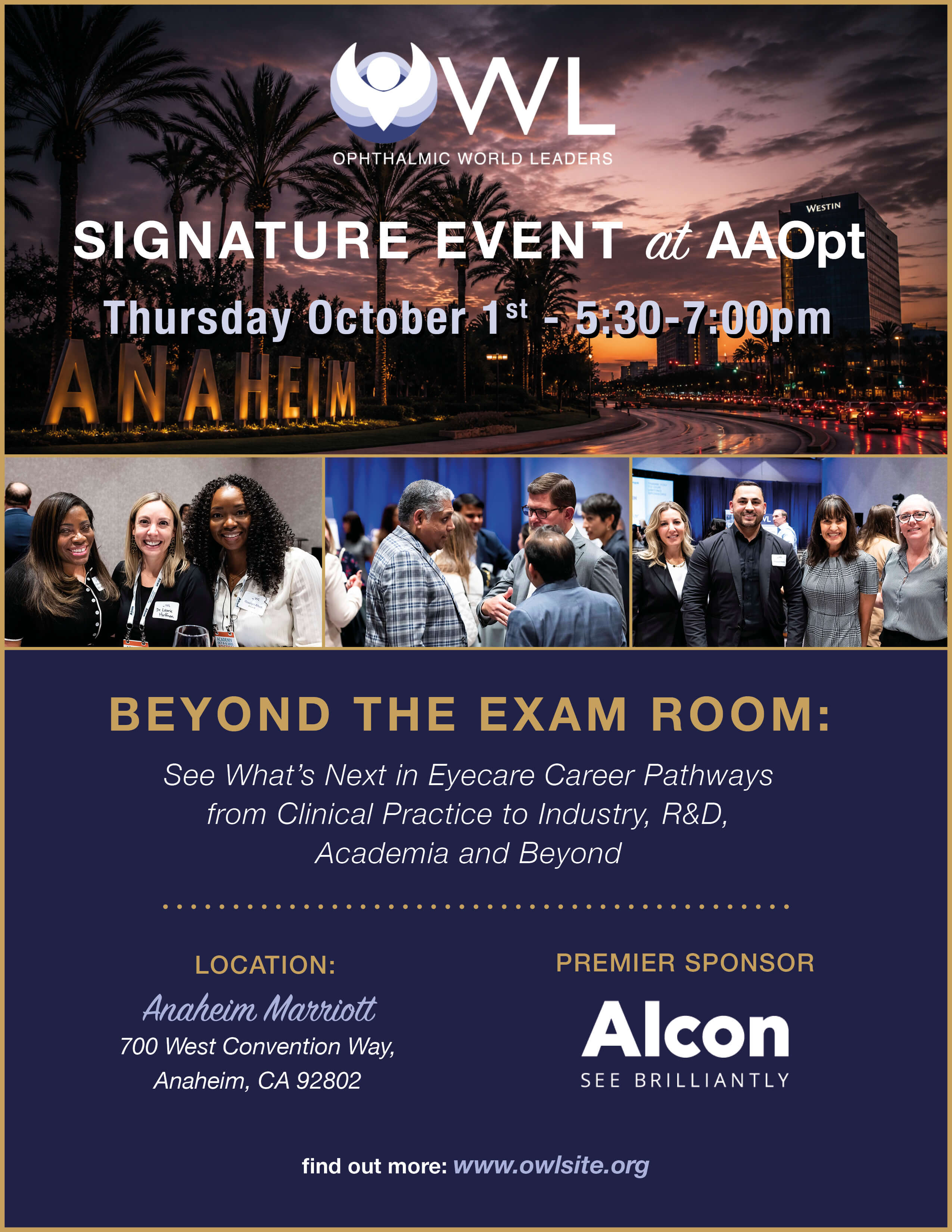OWL Signature Event at AAOpt in Anaheim California, October 1, 2026