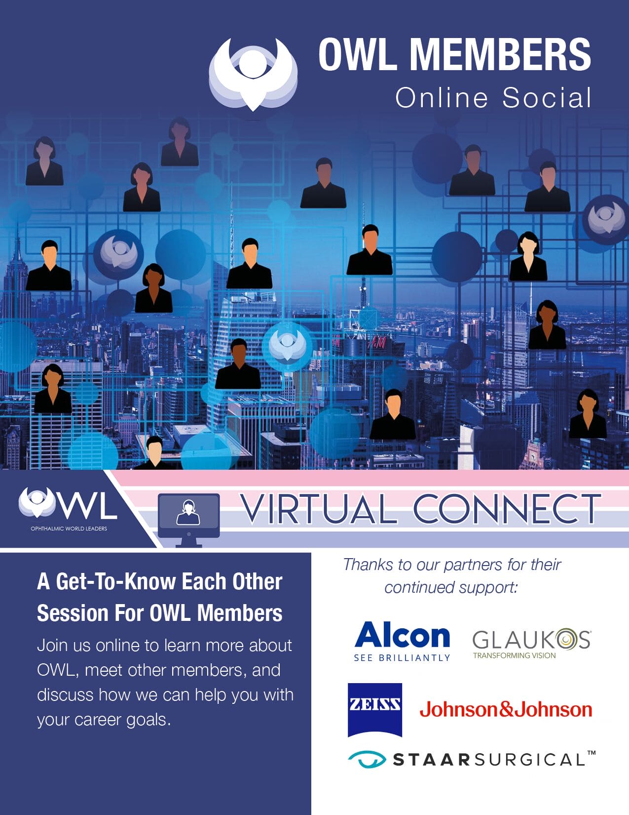 Online OWL Members Mixer - Virtual Connect