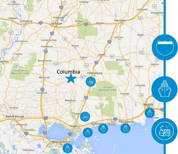 Port port map graphic