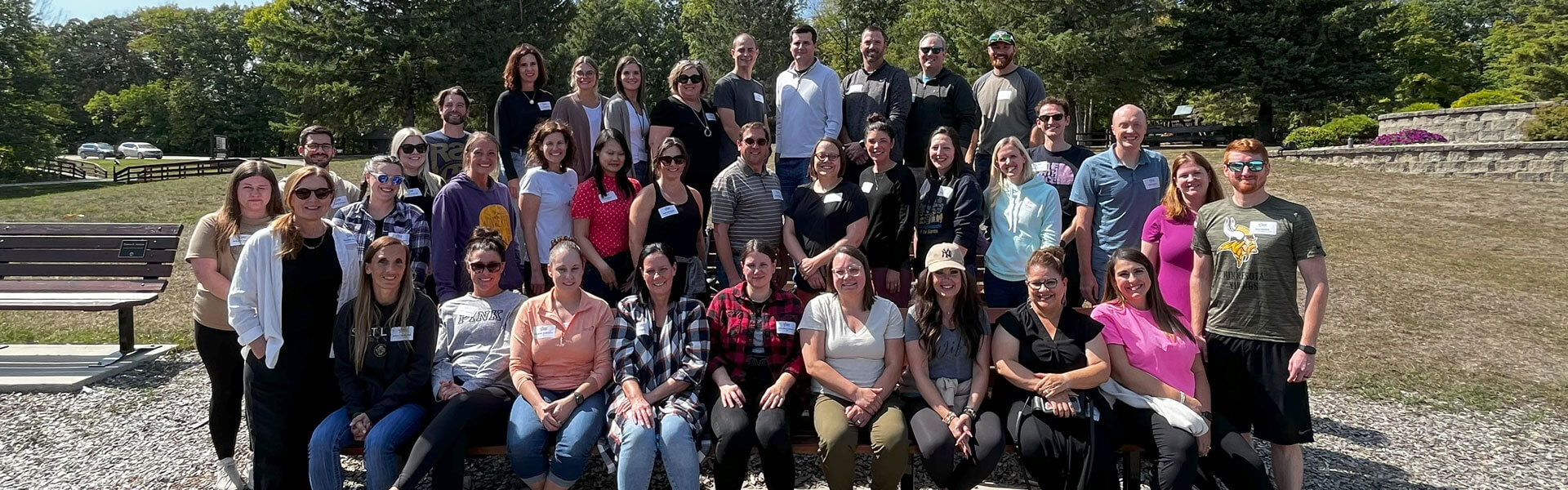 Group photo of the Leadership Greater Rochester class