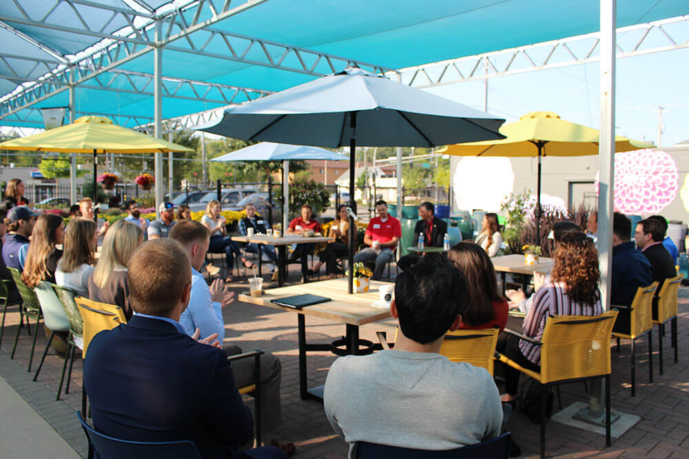 Young professionals gather for CEO Connections event