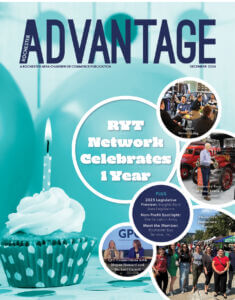 Cover of December 2024 Advantage Magazine with feature on RYT Network