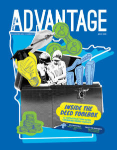 Cover of June 2025 Advantage magazine