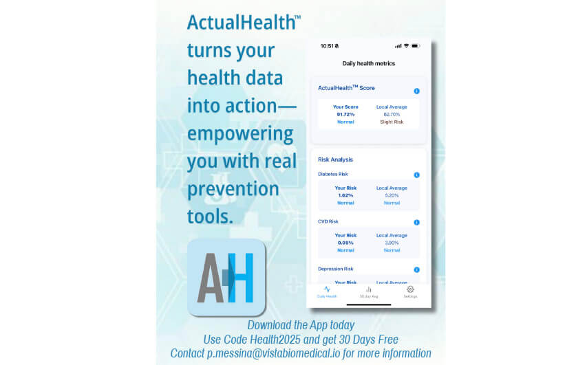 ActualHealthApp Interface
