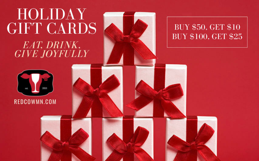 Red Cow Holiday Gift Hard Specials