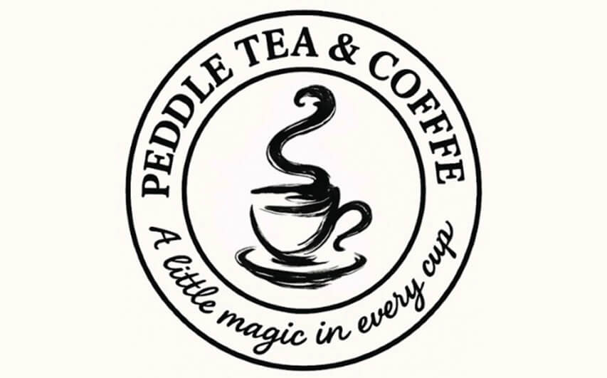 Peddle Tea and Coffee Logo