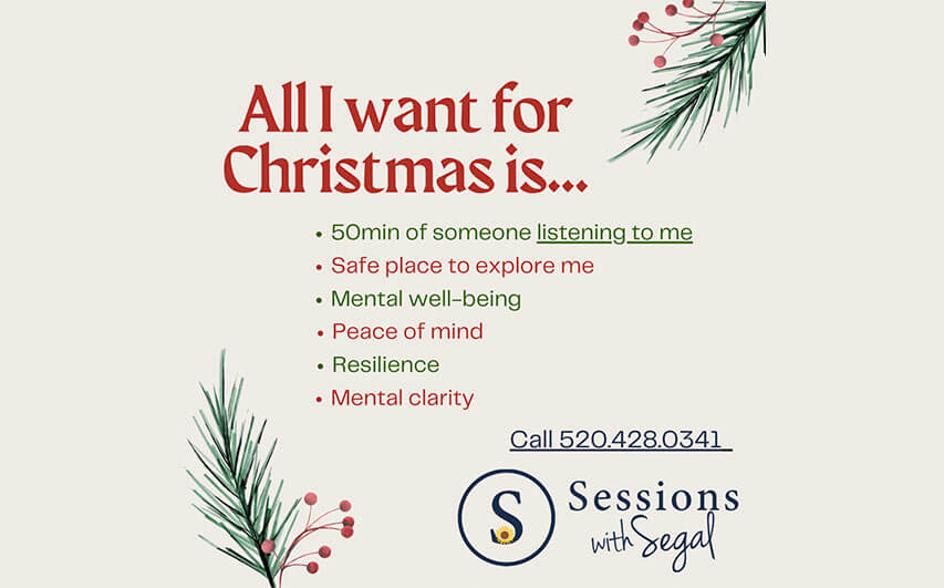 All I want for Christmas list