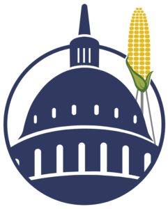 Capitol Building with Corn Cob Tower Logo
