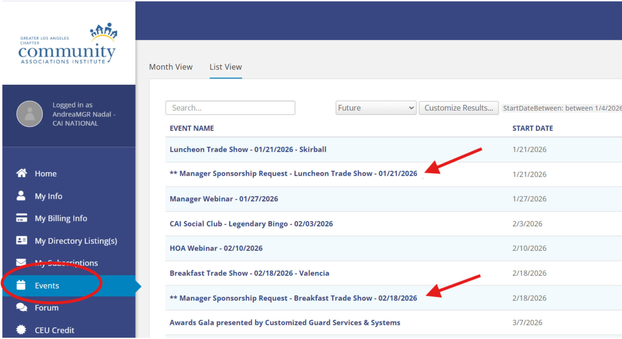 manager sponsorship registration