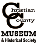 Christian county museum logo