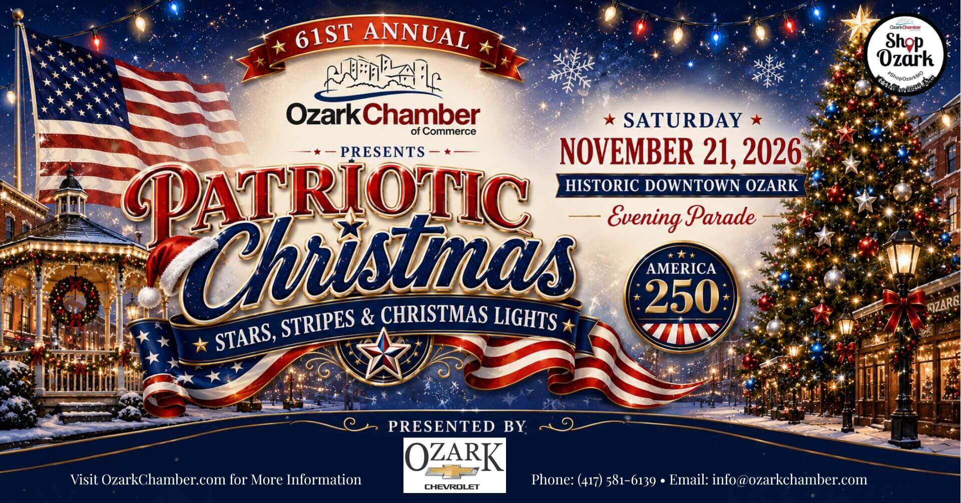 2026 61st Annual Ozark Christmas Parade