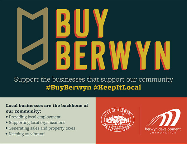 Buy Berwyn Logo Sign in English
