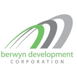 Logo for the Berwyn Development Corporation.