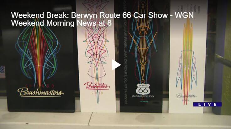Route66 Car Show Featured on WGN Weekend Break 8am