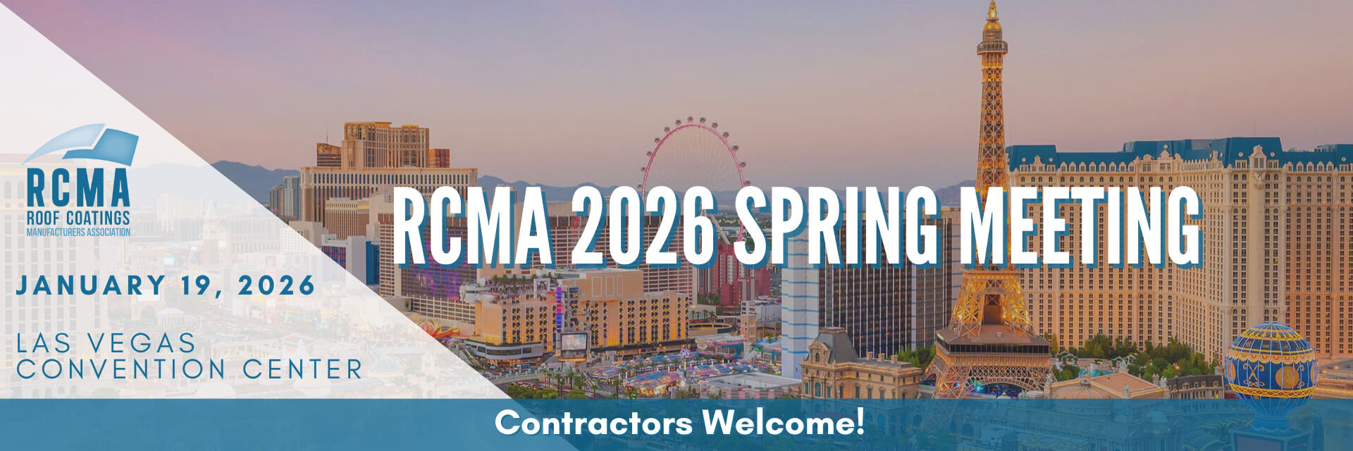 Spring Meeting and IRE – Contractors Welcome