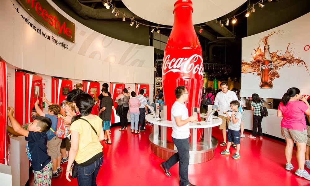 Inside World of Coca-Cola
