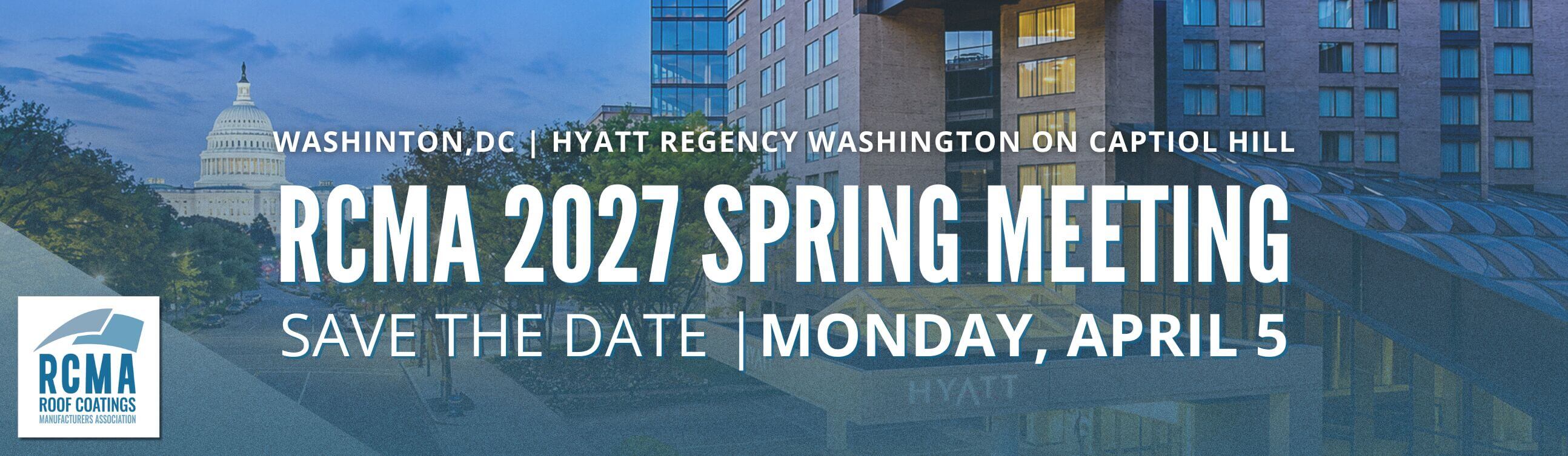 RCMA SPRING MEETING 2027