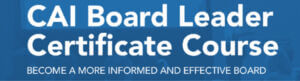 CAI Board Leader Certificate