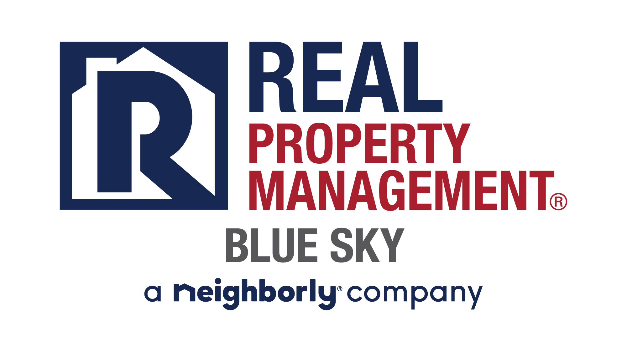 Real Property Management Blue Sky Logo