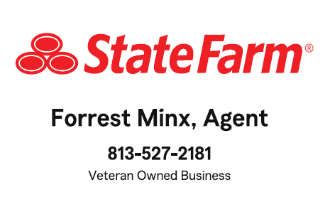 Forrest Minx State Farm Logo
