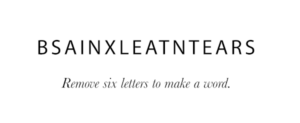 Brainstorming Six Letters