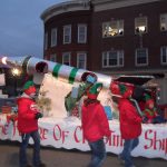 Holiday Parade Rocket Float