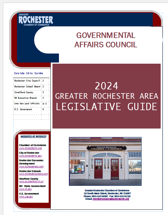 2024 Legislative Guide Cover image