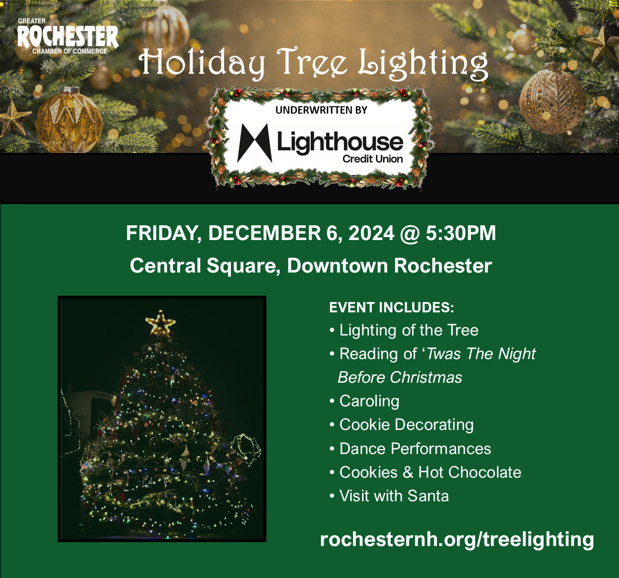 Holiday Tree Lighting