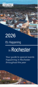 2026 What's Happening in Rochester Brochure Cover Image