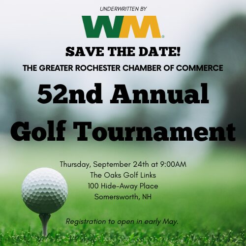 2026 Annual Golf Tournament - SAVE THE DATE!