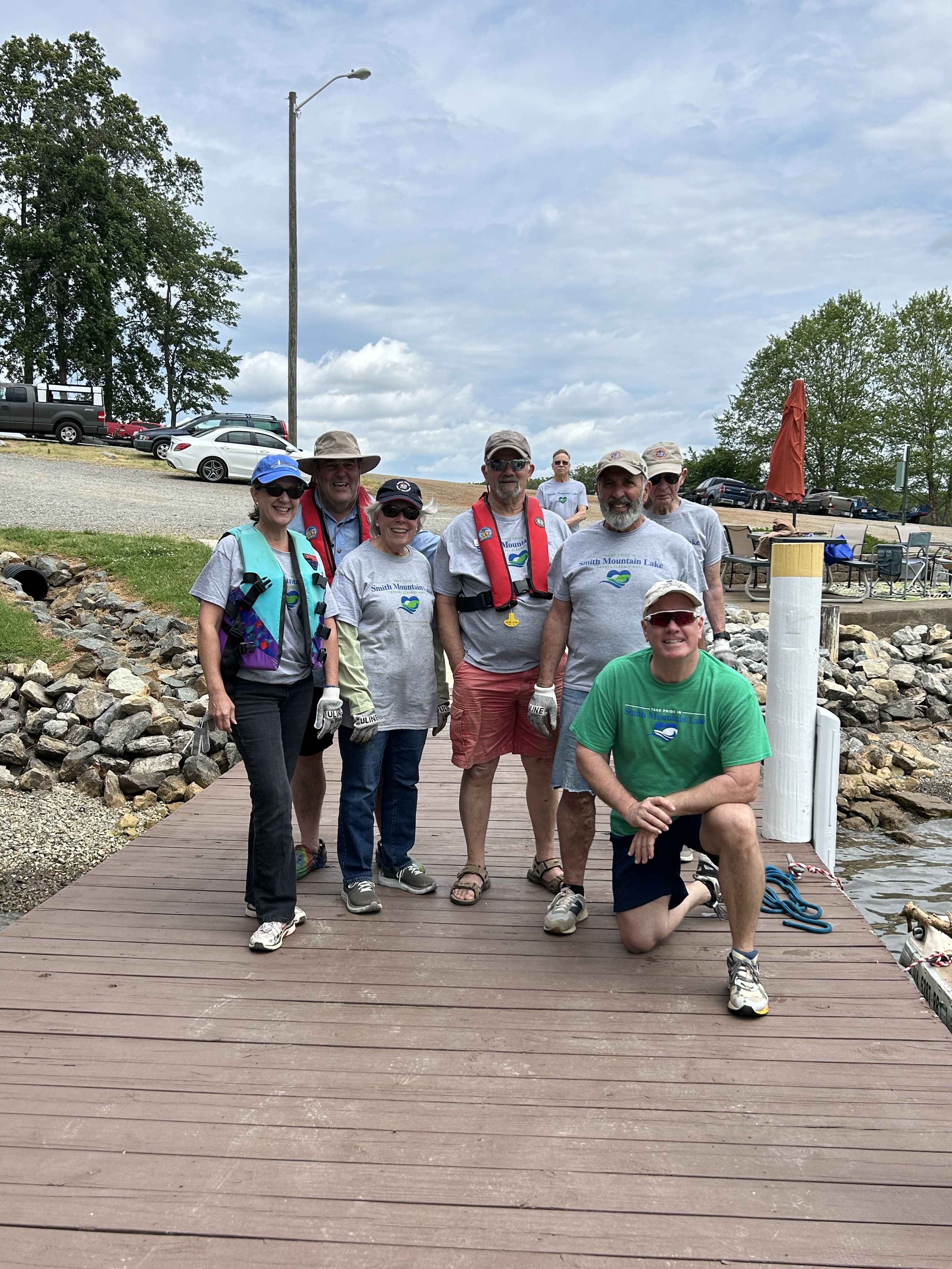 B Butterfield D Davis Gills Creek Power Squadron Team