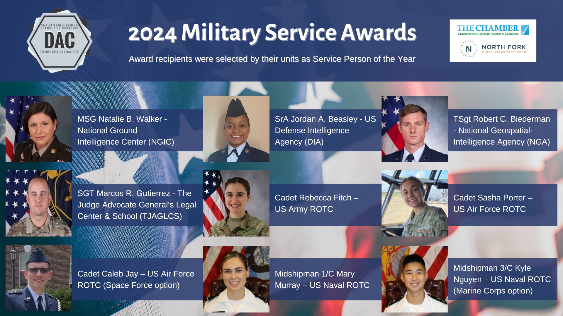 DAC Service Award Recipients 2024 banner