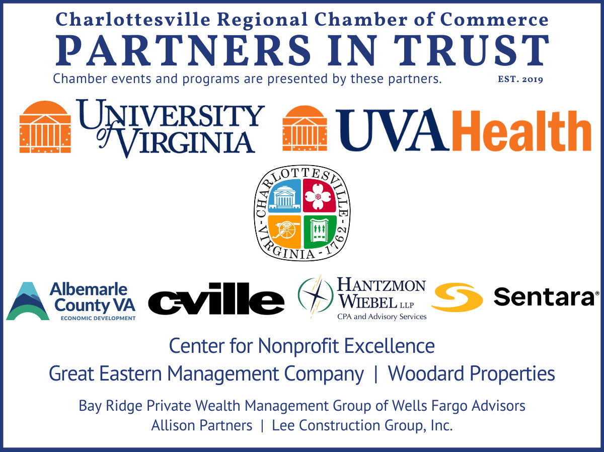 Charlottesville Chamber Partners in Trust August 2025