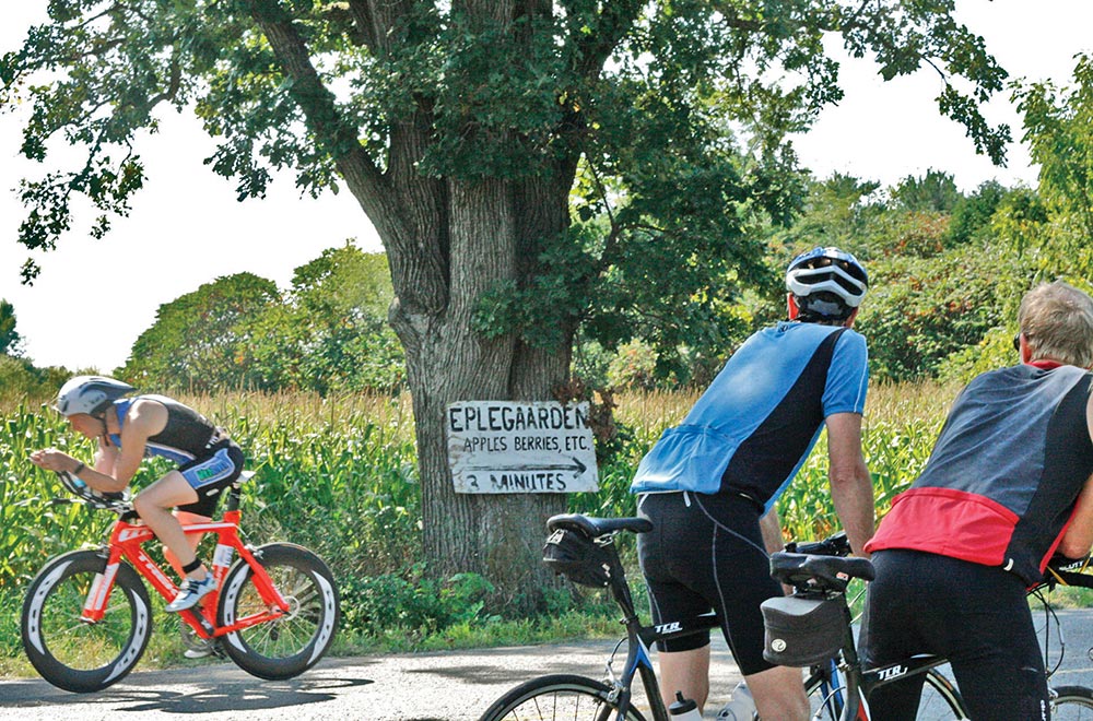 Biking to Eplegaarden