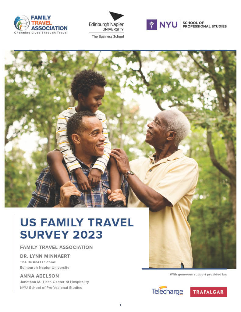 family travel brochure